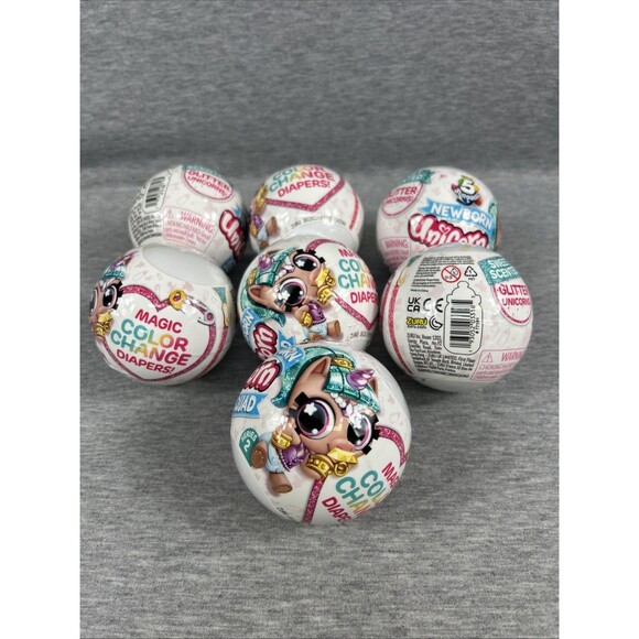 Zuru 5 Surprise Unicorn Squad Color Change Mystery 7 Capsules NEW - Picture 1 of 6